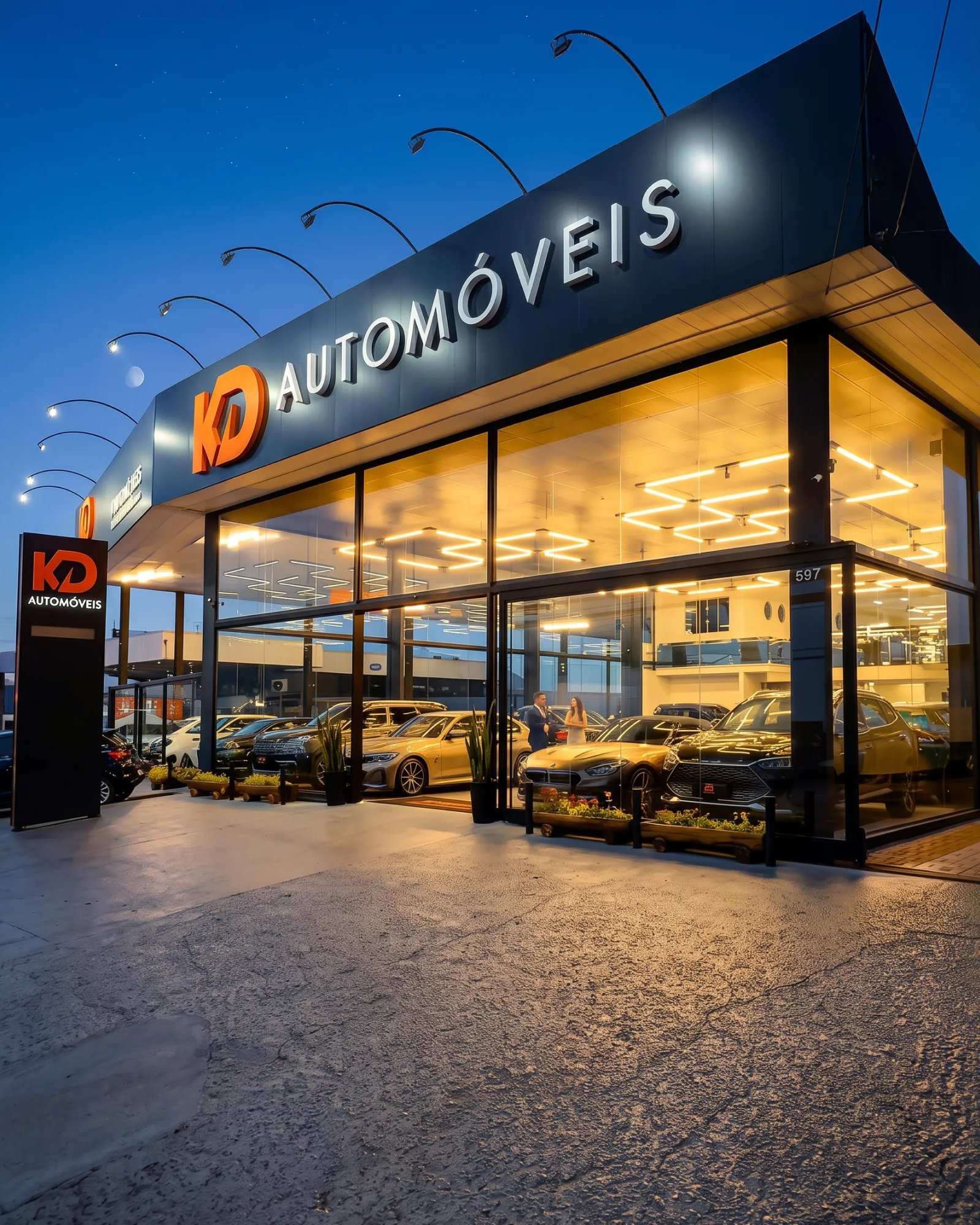 Fachada atual da KD Automóveis